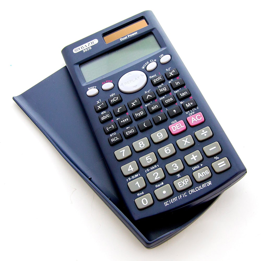 240 Function Scientific Calculator w/ Slide-On Case