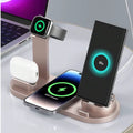 ChargeHub™ Pro 4-in-1 Wireless Dock – One Stand. Total Power. Zero Clutter