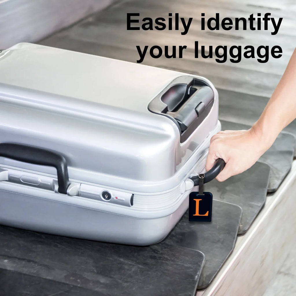 Initials Bag tag L  [pack 2]