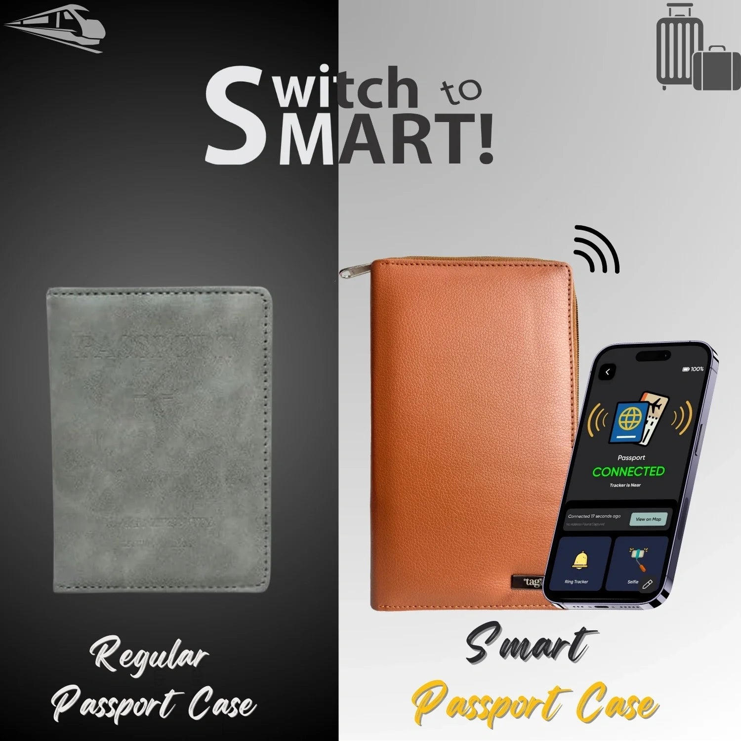 Family Passport Tracker Holder